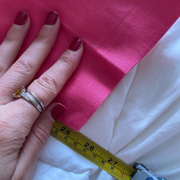 J.Crew Women’s Kate Straight Leg Linen Blend Pants Pink Size 00 Business Casual - Picture 9 of 11